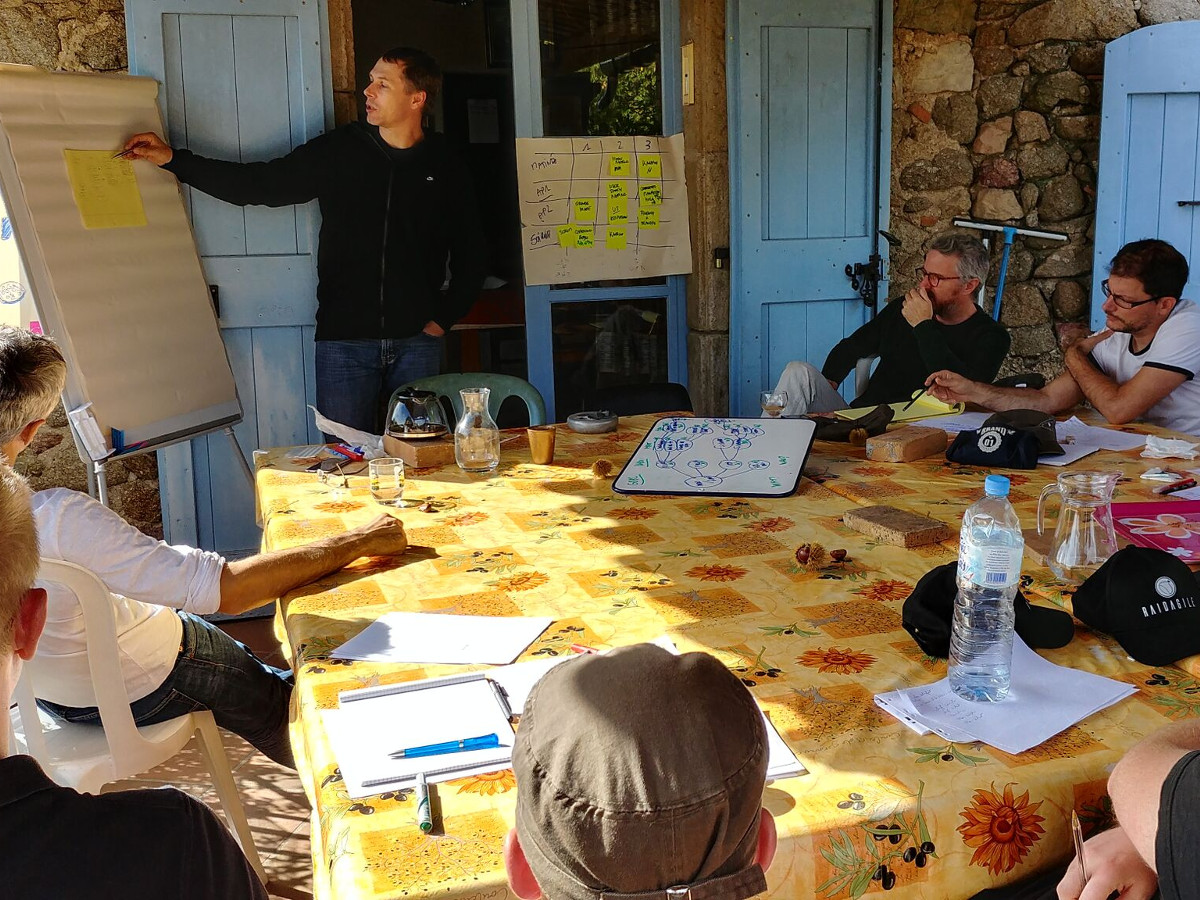 Soleil sur les brainstorming